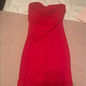 Express Red Cocktail Dress